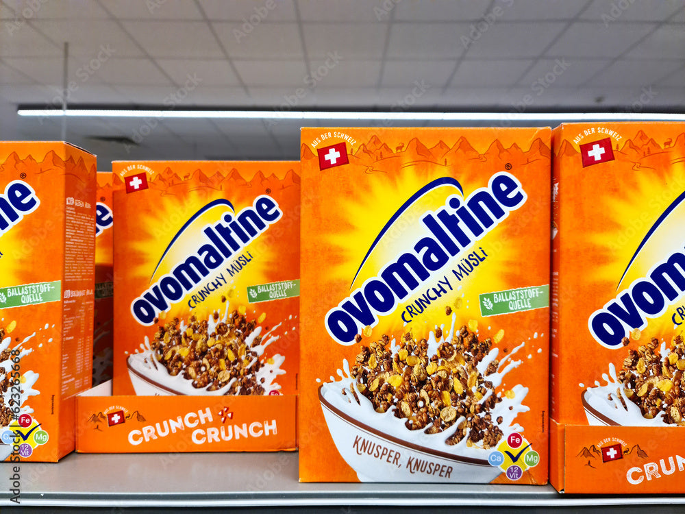 Ovomaltine Muesli tutti i prodotti online shop 10% FIRSTORDER benessere  salute Ticino Svizzera