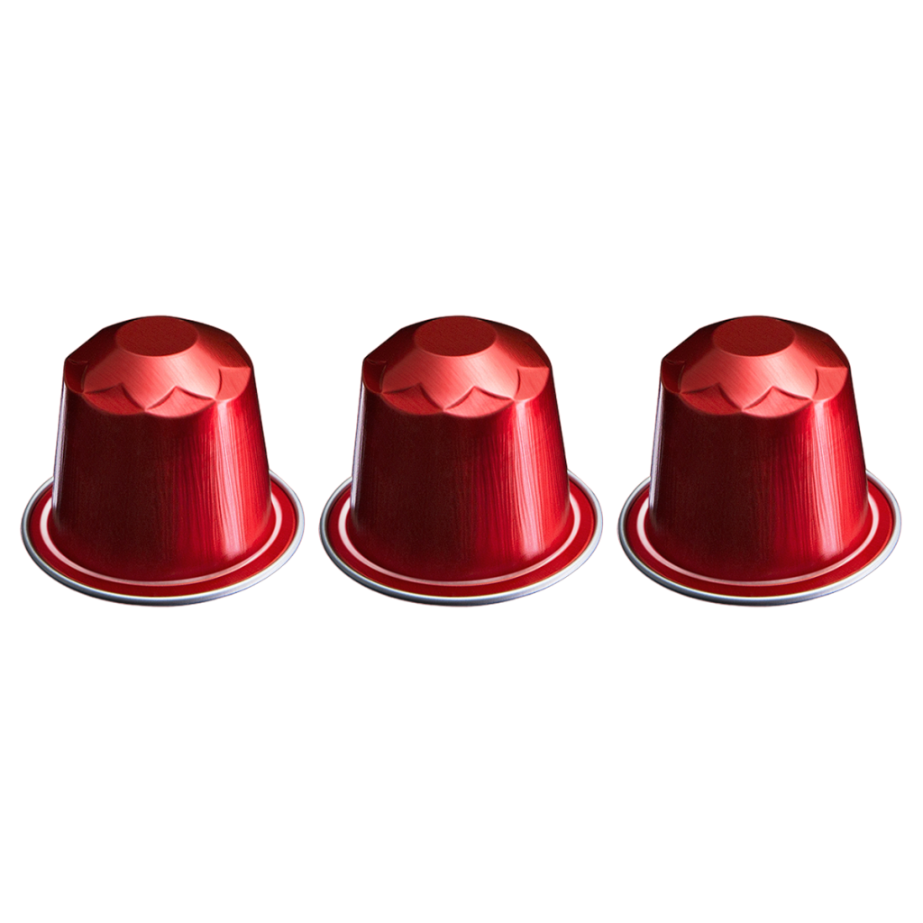 Aluminium GRANBAR Covim Kompatibel Nespresso 30cps