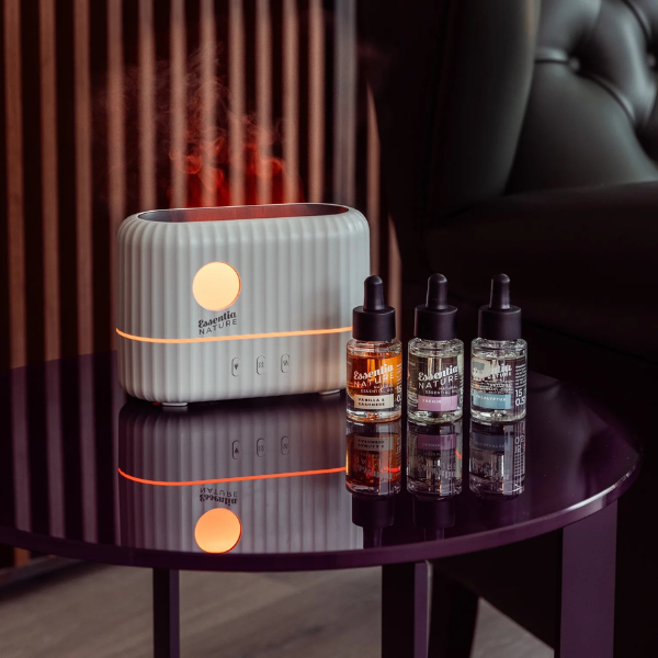 Diffusore ad Ultrasuoni serie FLAME - Nero