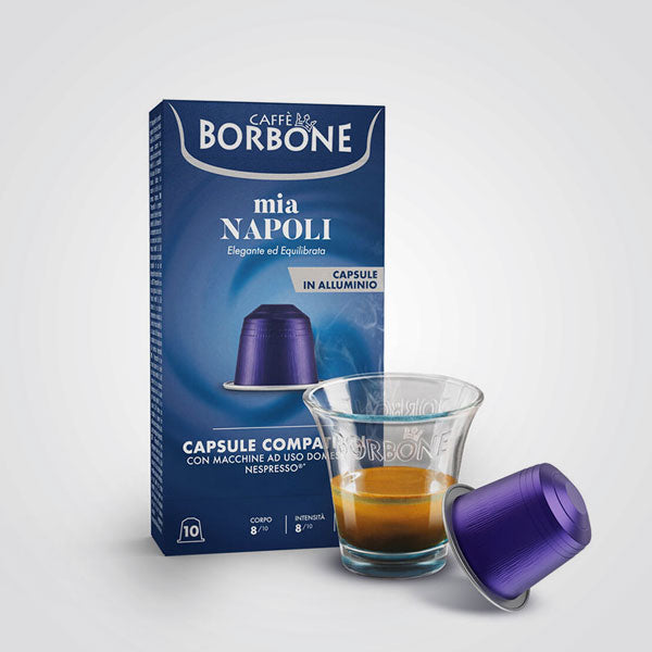Caffè Borbone capsule MIA NAPOLI Compatibili Nespresso®100 pz