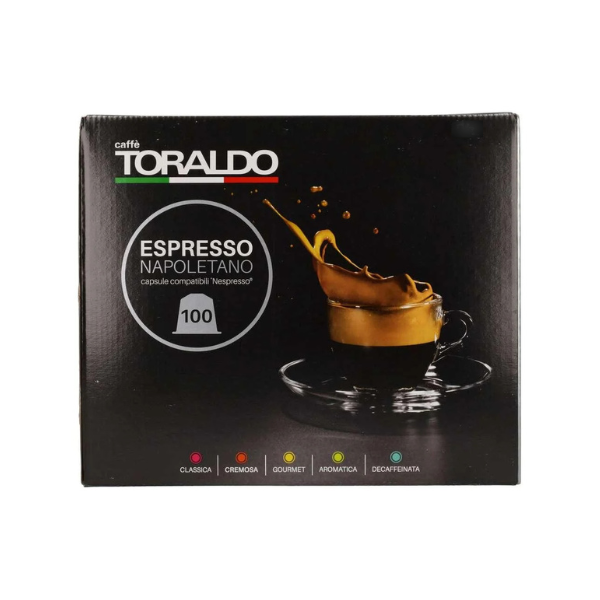 Caffè Toraldo Capsule Compatibili Nespresso* - Miscela Aromatica 100pz