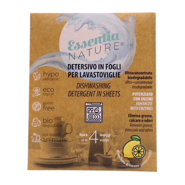 Detersivo Lavastoviglie Ecologico in Fogli