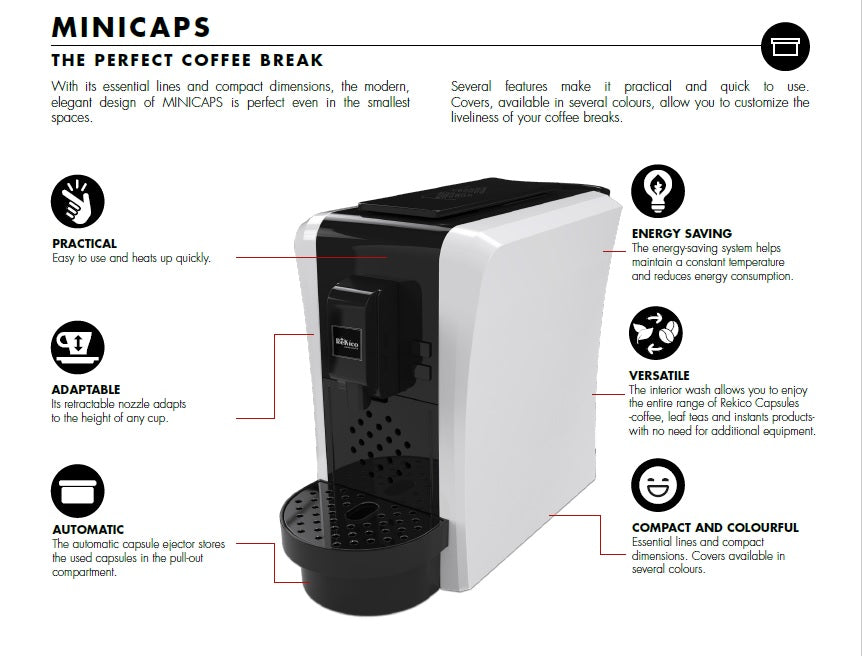 Machine à dosettes MINICAPS