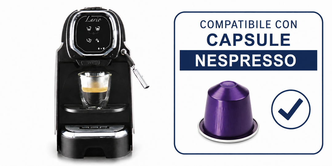 Machine à café Nespresso LARIO-SOFT VAP