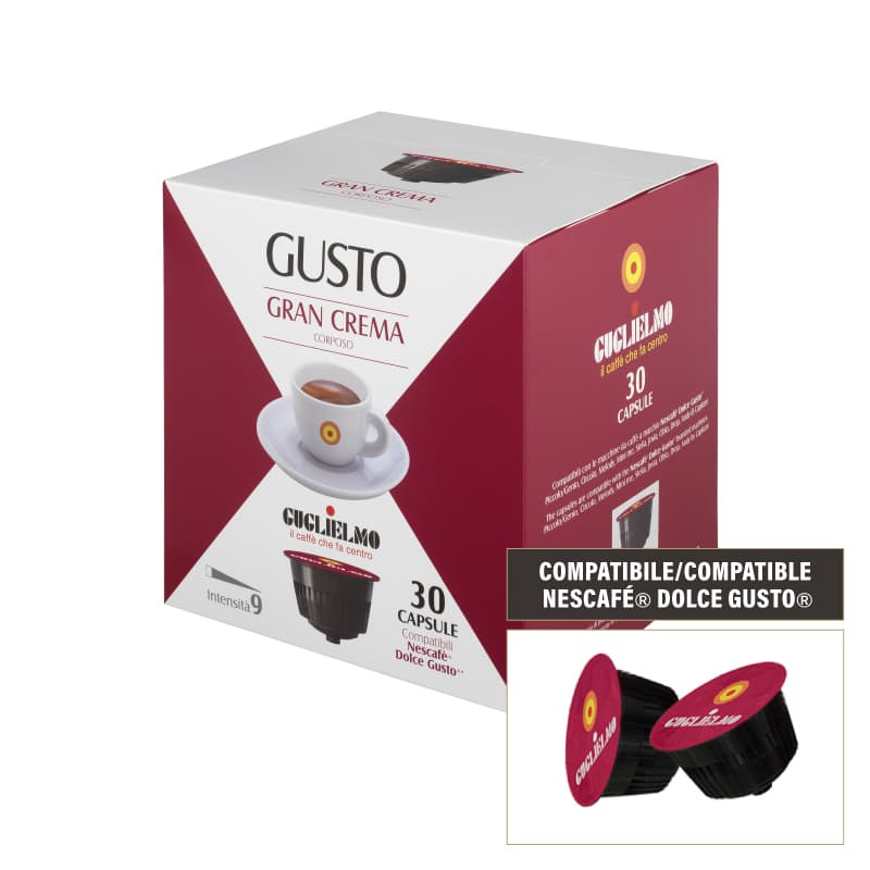 Capsules de café compatibles avec Nescafé Dolce Gusto Crema 