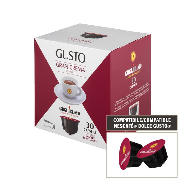 Capsules de café compatibles avec Nescafé Dolce Gusto Crema 
