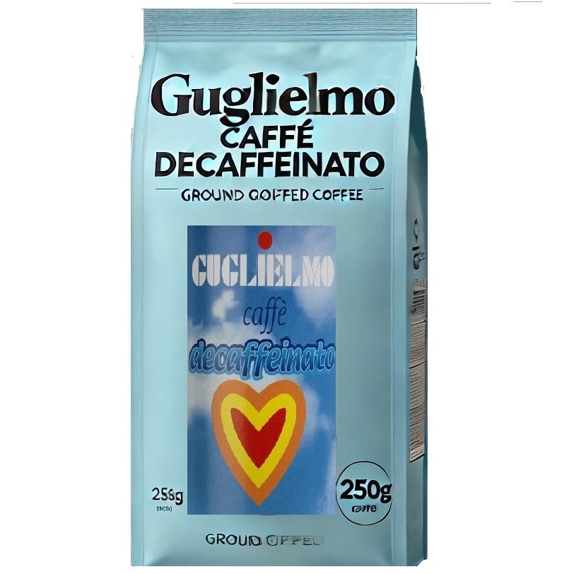 Caffè Guglielmo Espresso Decaffeinato macinato 250 gr.