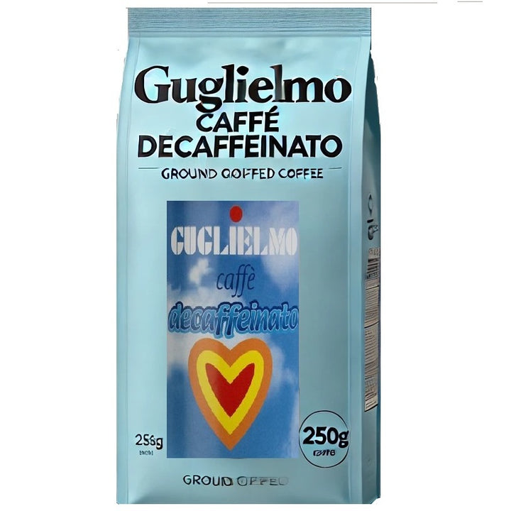 Caffè Guglielmo Espresso Decaffeinato macinato 250 gr.