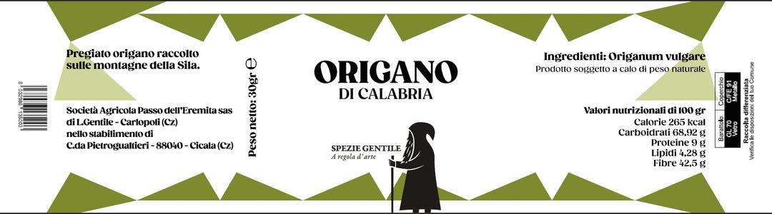 Origano di Calabria 30g