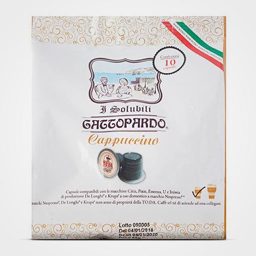 Caffè capsule Nespresso * compatibili Cappuccino 10 capsule
