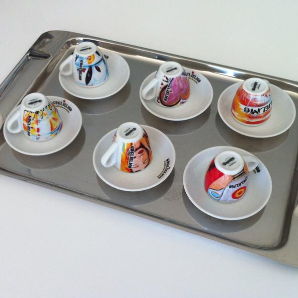 Tasses à café Guglielmo Art Design 6 pcs