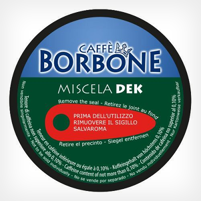Caffè capsule compatibili Nescafè Dolce Gusto Miscela Dek 90 capsule