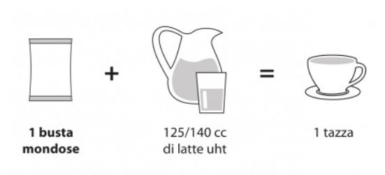 Hazelnut chocolate with grains in 32g single portions