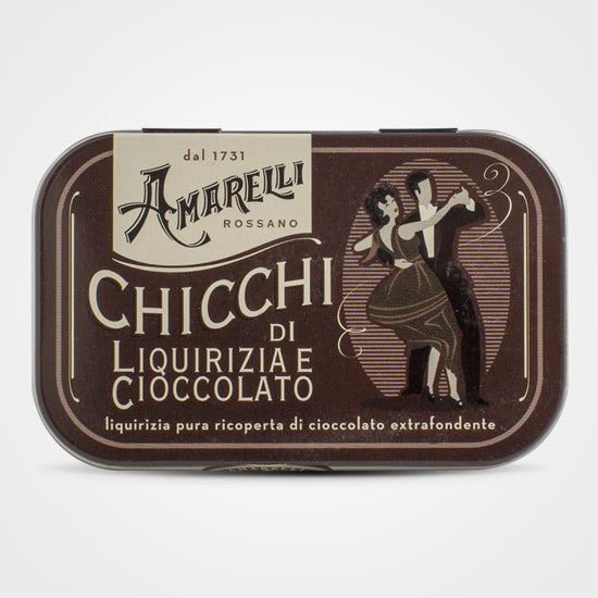 Réglisse Pépites de chocolat noir Amarelli 40 gr