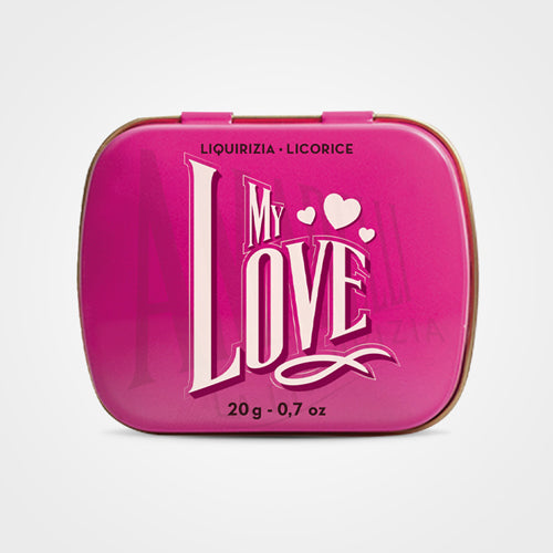 Liquirizia pura My Love San Valentino Amarelli 20 gr