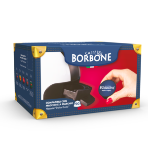 Caffè Borbone Capsules - Nescafé Dolce Gusto Compatible - Nera Blend (90 Capsules)