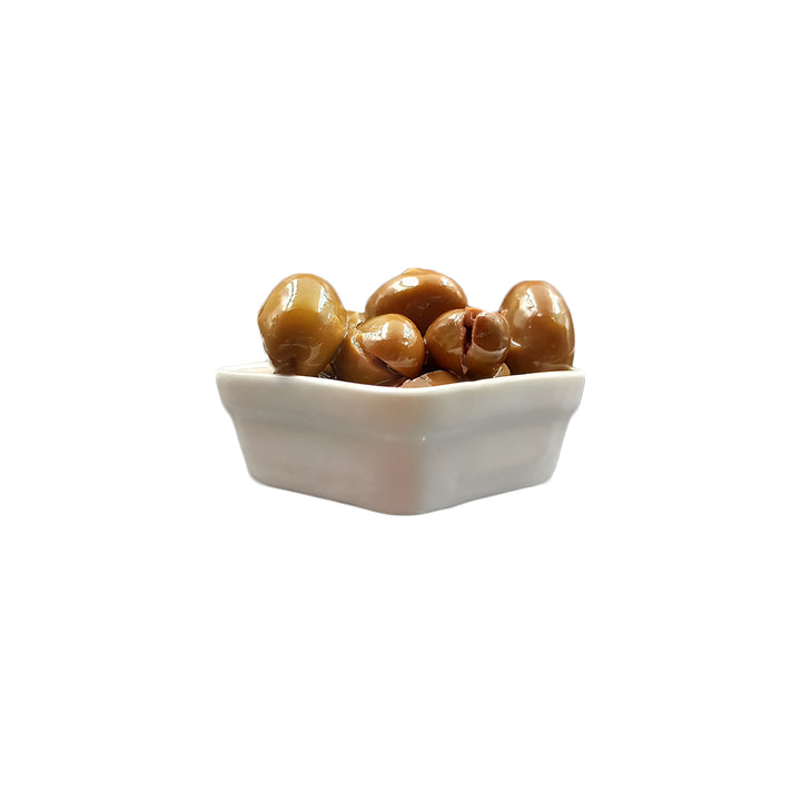 Olive Verdi Schiacciate a mano
