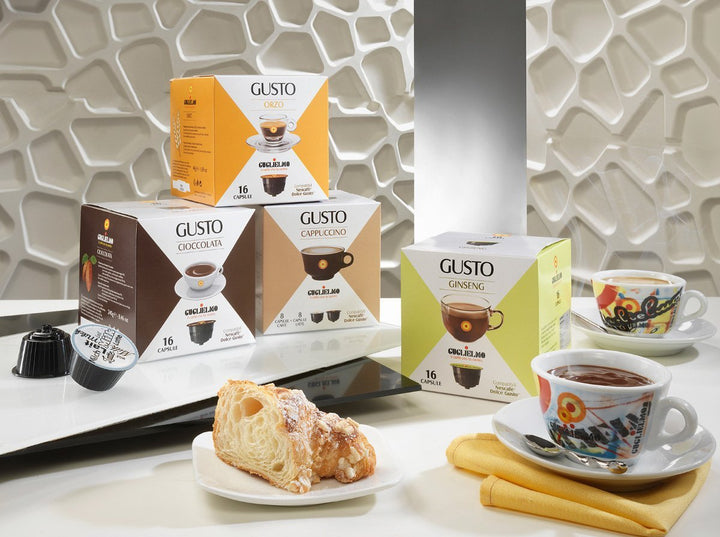 16 Capsule Gusto Ginseng compatibili Nescafè Dolce Gusto - Guglielmo Caffè | Mokashop
